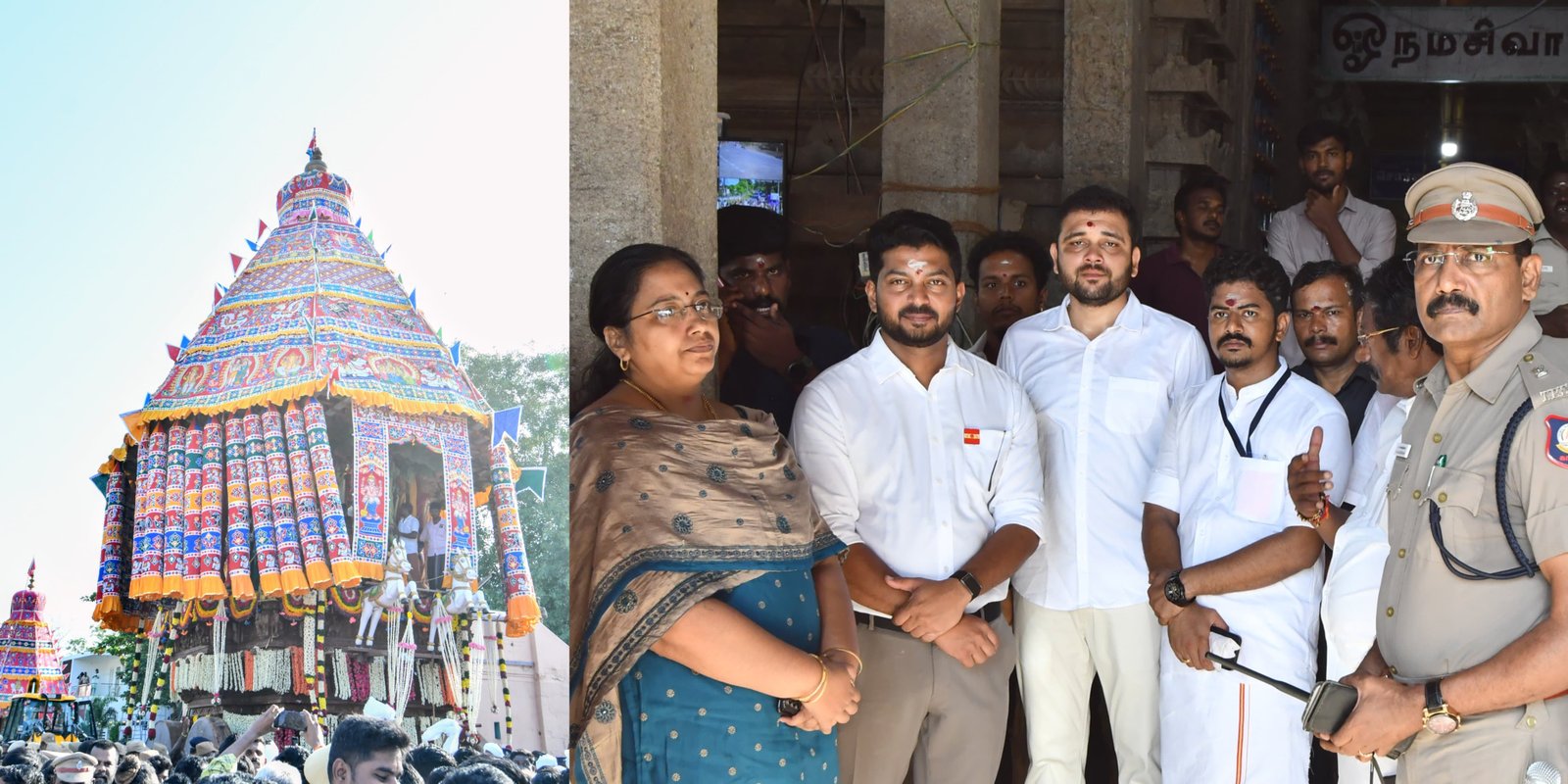 தேவகோட்டை சொர்ணமூர்த்தீஸ்வரர் கோவிலில் ஆனித்திருவிழா தேரோட்டம்
