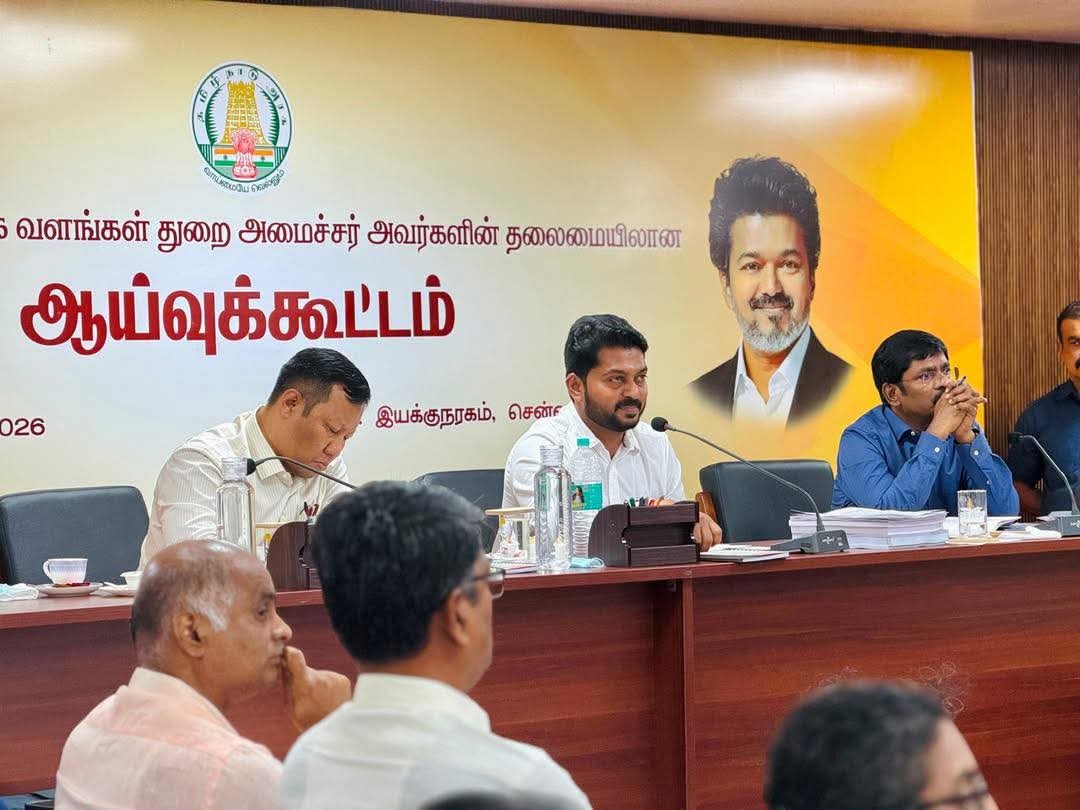 தமிழ்நாட்டில் எம் சாண்ட், பி சாண்ட் மற்றும் ஜல்லிகளை அரசு நிர்ணயித்த கட்டணத்தில் மட்டுமே விற்பனை செய்ய வேண்டும்  -அமைச்சர் டாக்டர் பிரபு 
