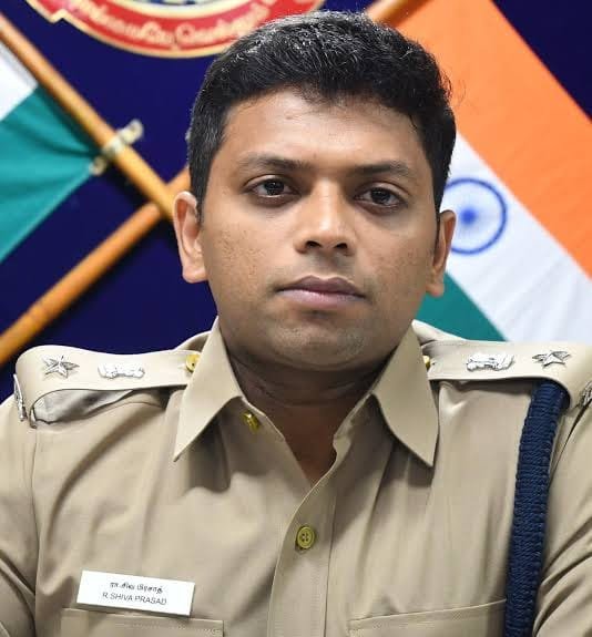 சிவகங்கை எஸ் பி சிவப்பிரசாத் இடமாற்றம் புதிய எஸ் பி நியமனம்