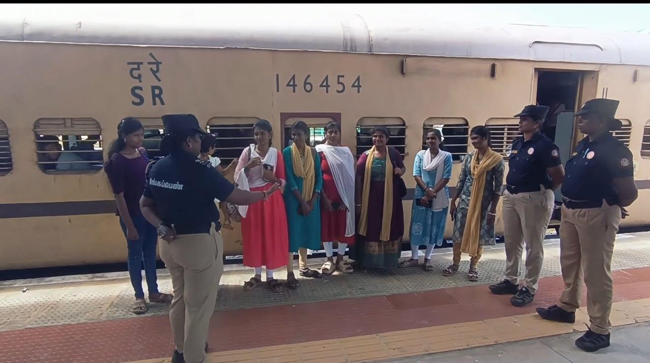 காரைக்குடியில் சிங்கப்பெண்  அதிரடி 